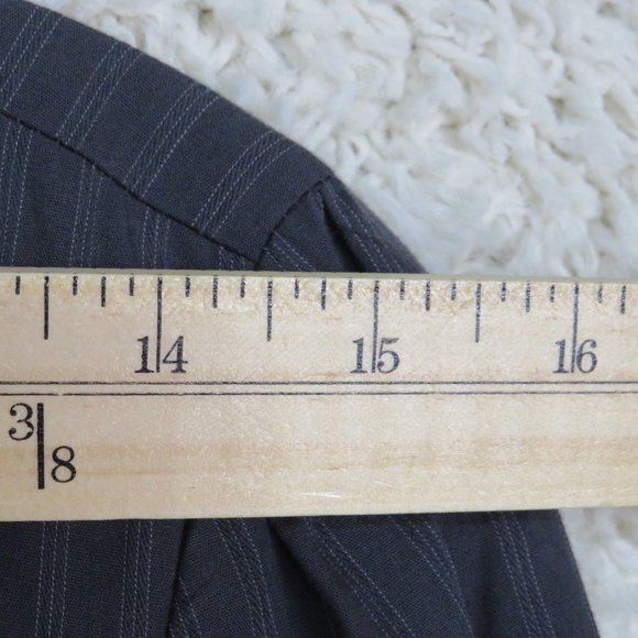 Autograph* Women's Long Sleeve Ruffled Cuffs Button Down Belt Tie Blouse~ Size M - Picture 5 of 9